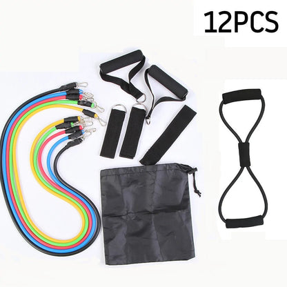 Ultimate Home Gym Set: 5 Bands, 150+ Exercises for Full-Body Workout! - Psychofits