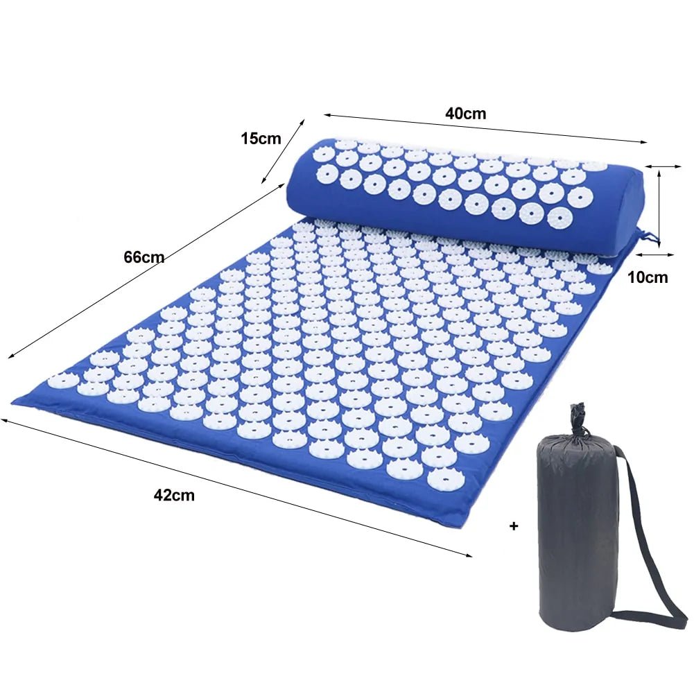 Acupressure Yoga Mat & Massage Cushion Set - Psychofits