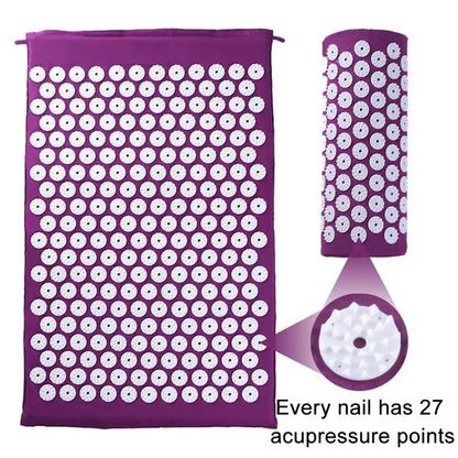 Acupressure Yoga Mat & Massage Cushion Set - Psychofits