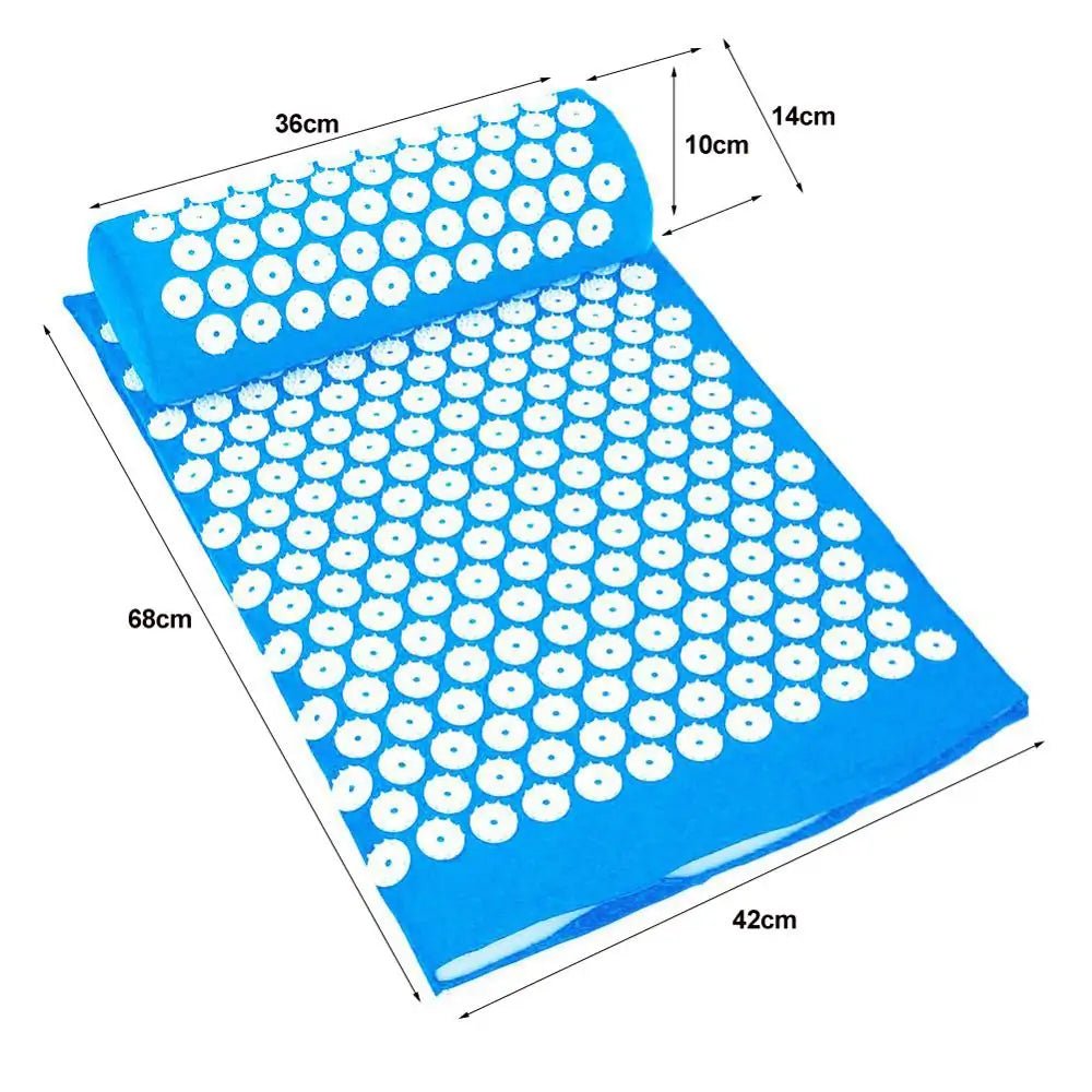 Acupressure Yoga Mat & Massage Cushion Set - Psychofits