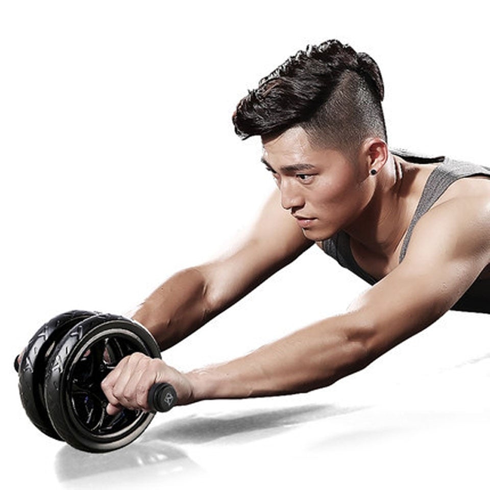 Double Wheel Ab Roller Trainer - Psychofits