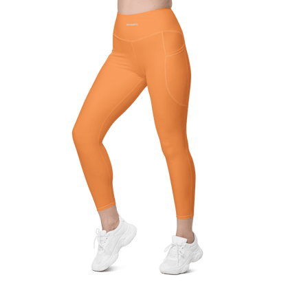 EcoMove™ High-Waist Leggings (Orange) - Psychofits