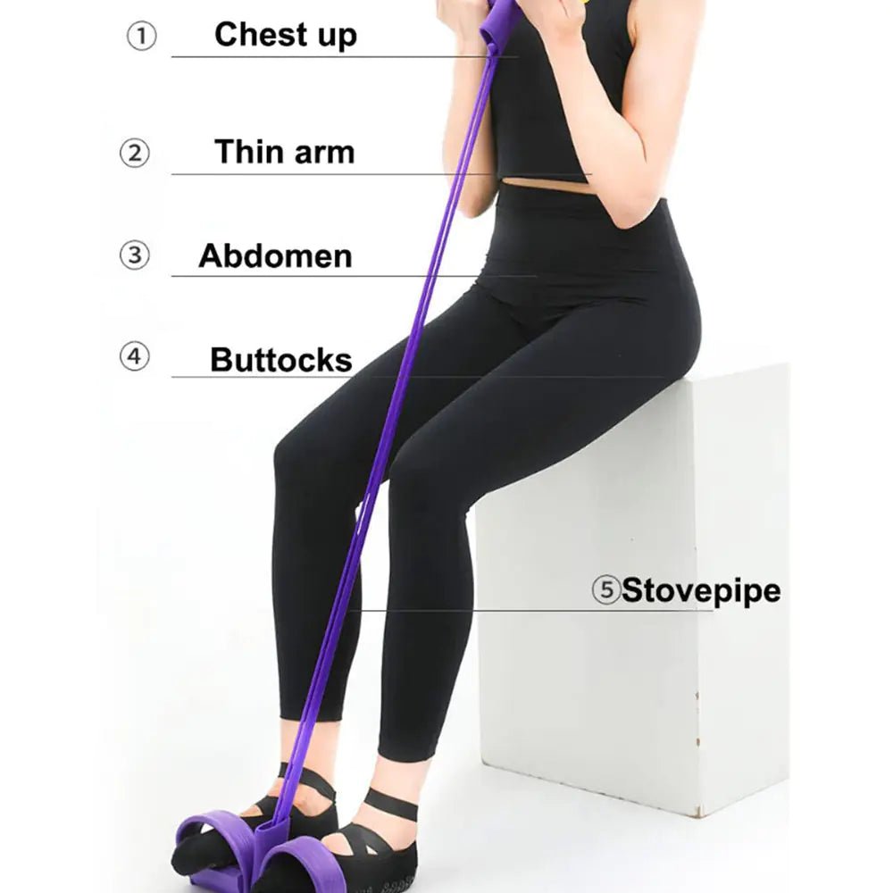 Elastic Resistance Pull Rope Band - Psychofits