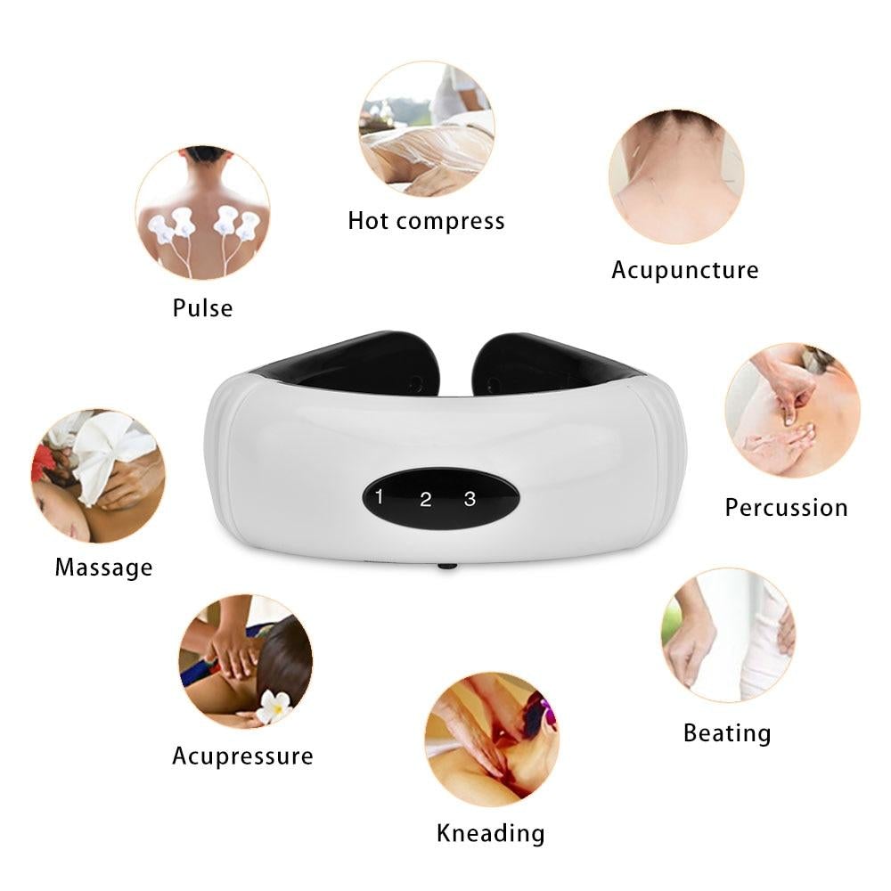 Electric Neck Massager – Magnetic Pulse Therapy - Psychofits