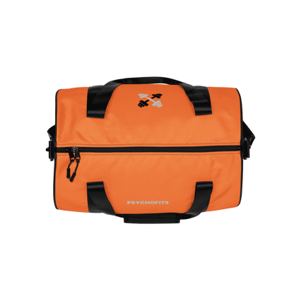 FitPack - Ultimate Gym Bag for All Your Workout Essentials (Orange) - Psychofits