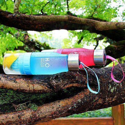 H2O Fruit Infuser Bottle - Stay Hydrated and Refreshed! - Psychofits