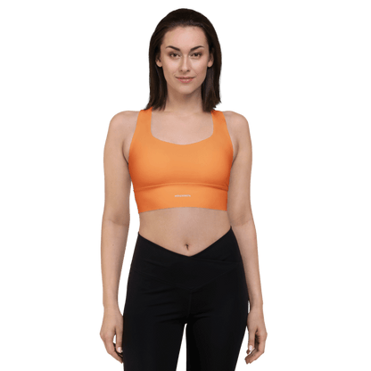 ProFit Playful Sports Bra (Orange) : Max Support for Active And workouts - Psychofits