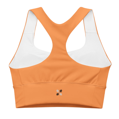 ProFit Playful Sports Bra (Orange) : Max Support for Active And workouts - Psychofits