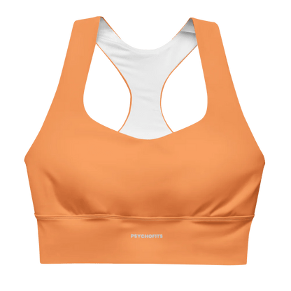 ProFit Playful Sports Bra (Orange) : Max Support for Active And workouts - Psychofits