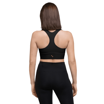 ProFit Playful Sports Bra (Black) : Max Support for Active And workouts - Psychofits