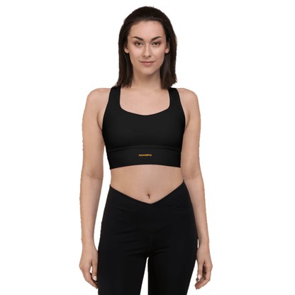 ProFit Playful Sports Bra (Black) : Max Support for Active And workouts - Psychofits