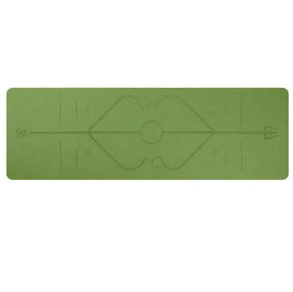 Non-Slip Yoga Mat with Alignment Lines - Psychofits