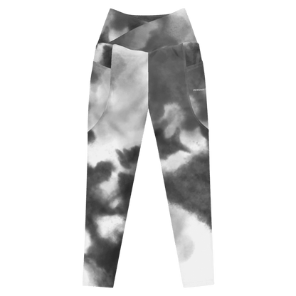 Pocketed Crossover Fitness Leggings - Psychofits