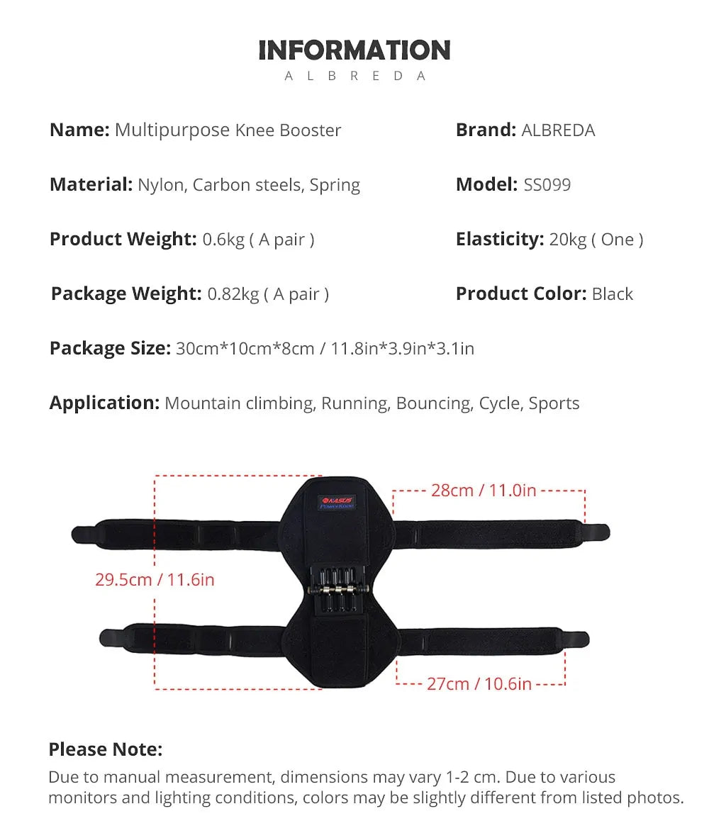 PowerLift Knee Pads - Ultimate Support - Psychofits