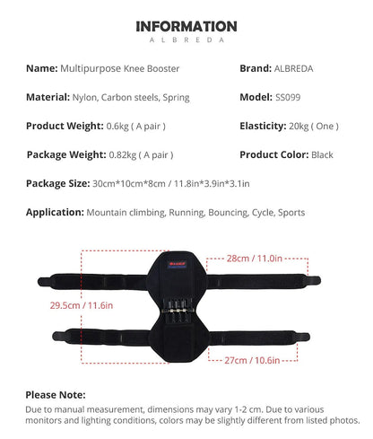 PowerLift Knee Pads - Ultimate Support - Psychofits