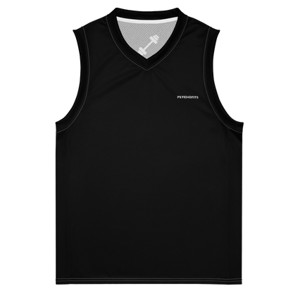Elite Sports Jersey: For Peak Performance ( Black) - Psychofits