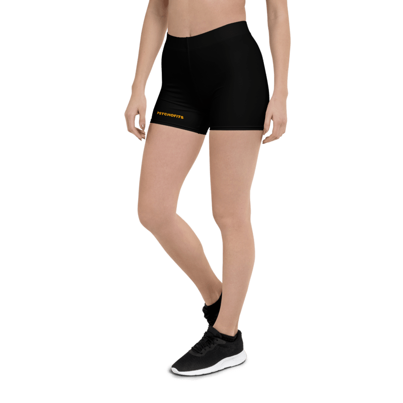 Premium Athletic Shorts: (Black) Light, Durable & Breathable - Psychofits