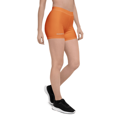 Premium Athletic Shorts: (Orange) Light, Durable & Breathable - Psychofits