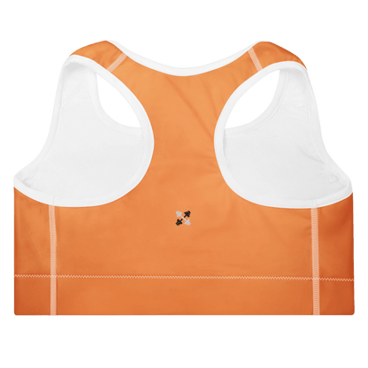 Ultimate Support Seamless Sports Bra (Orange) - Psychofits