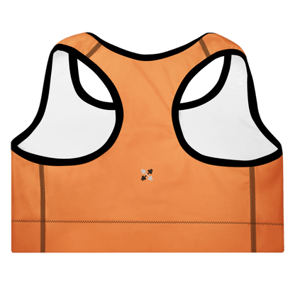 Ultimate Support Seamless Sports Bra (Orange) - Psychofits