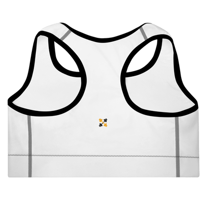 Ultimate Support Seamless Sports Bra (white) - Psychofits