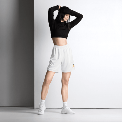 Quick Dry Mesh Shorts for All (white) - Psychofits
