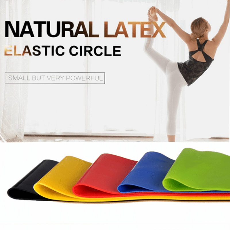Yoga Resistance Bands – Elastic Fitness Set - Psychofits