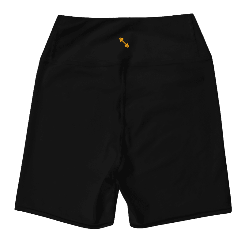 Flexi Fit Yoga Shorts (Black) - Comfortable and Stretchy Yoga Shorts - Psychofits